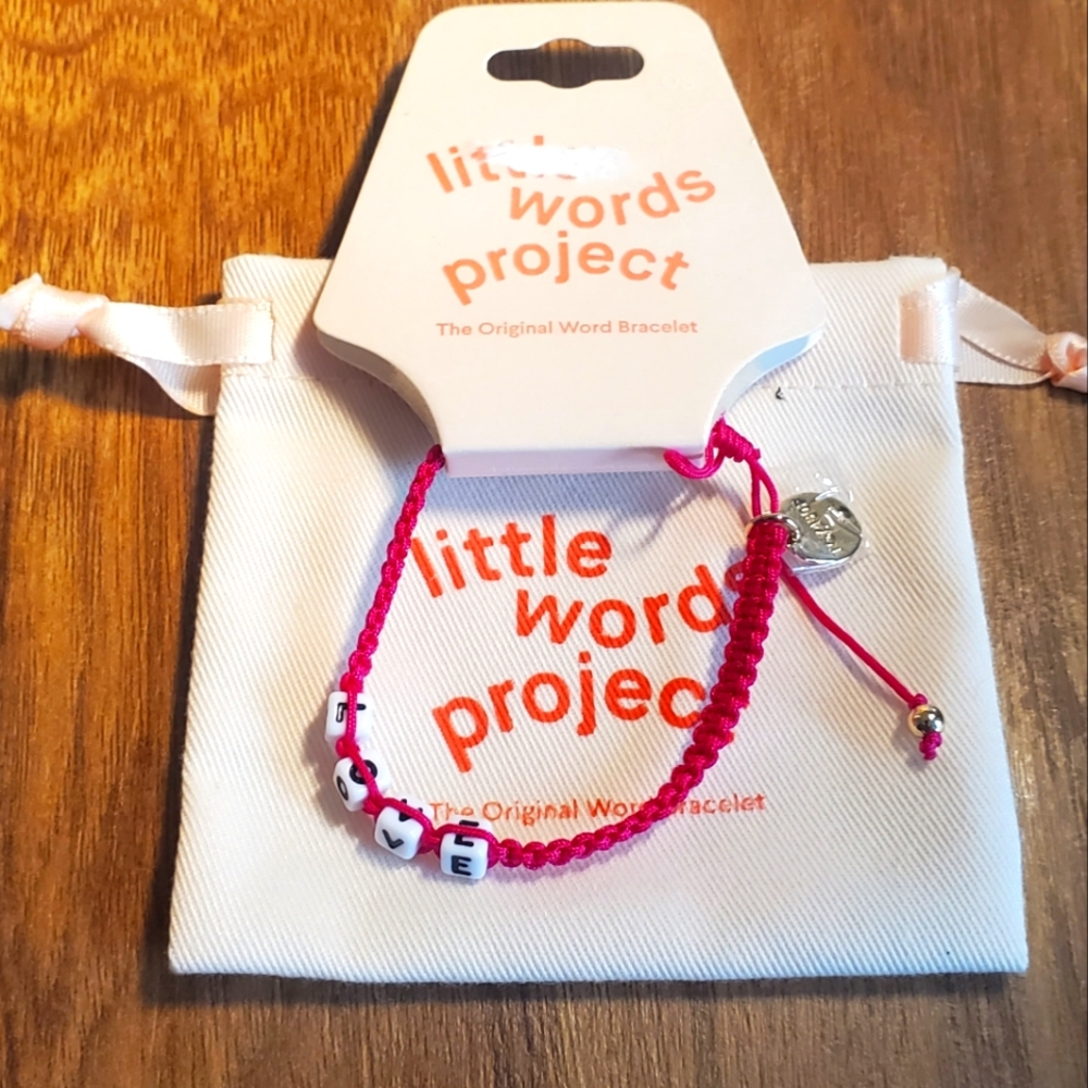 Pink Bracelet for Kids Little Word Project is a happy collaborative bracelet